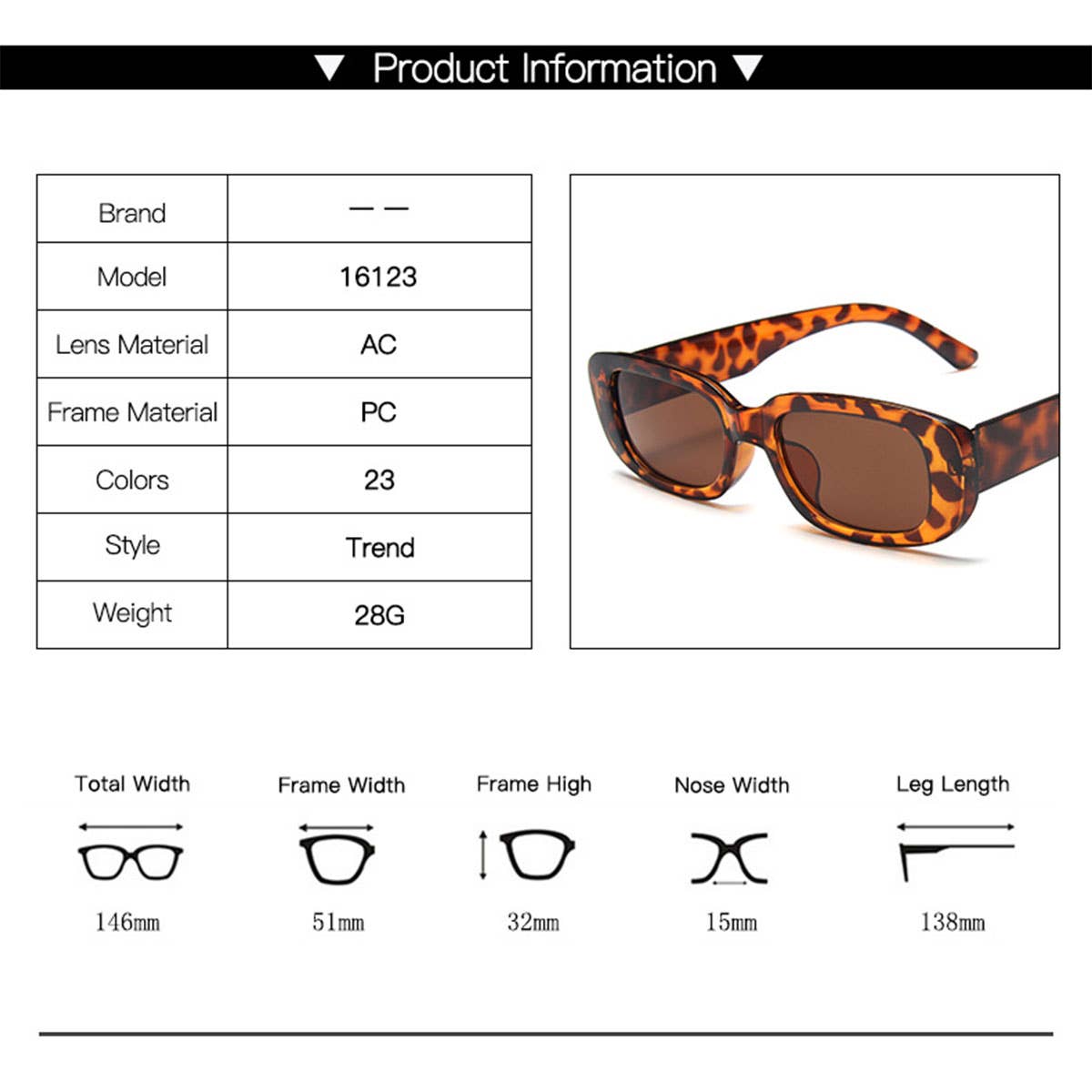 Trendy Small Square Sunglasses for Women, UV400_CWASG0071