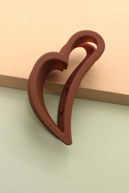 HEART HAIR CLAW CLIPS | 40H523