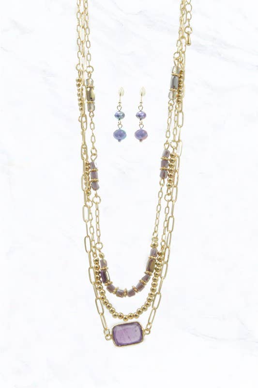 Multi-Layer Necklace Set