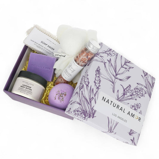 Purple Lavender Gift Set