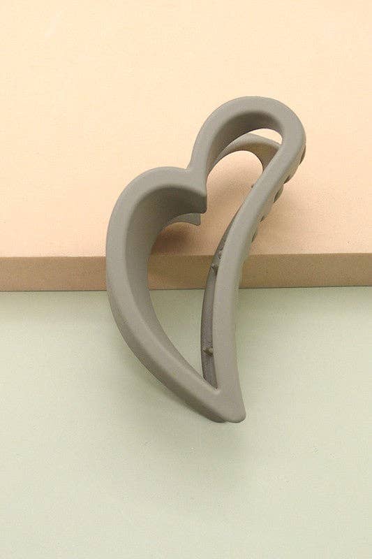 HEART HAIR CLAW CLIPS | 40H523