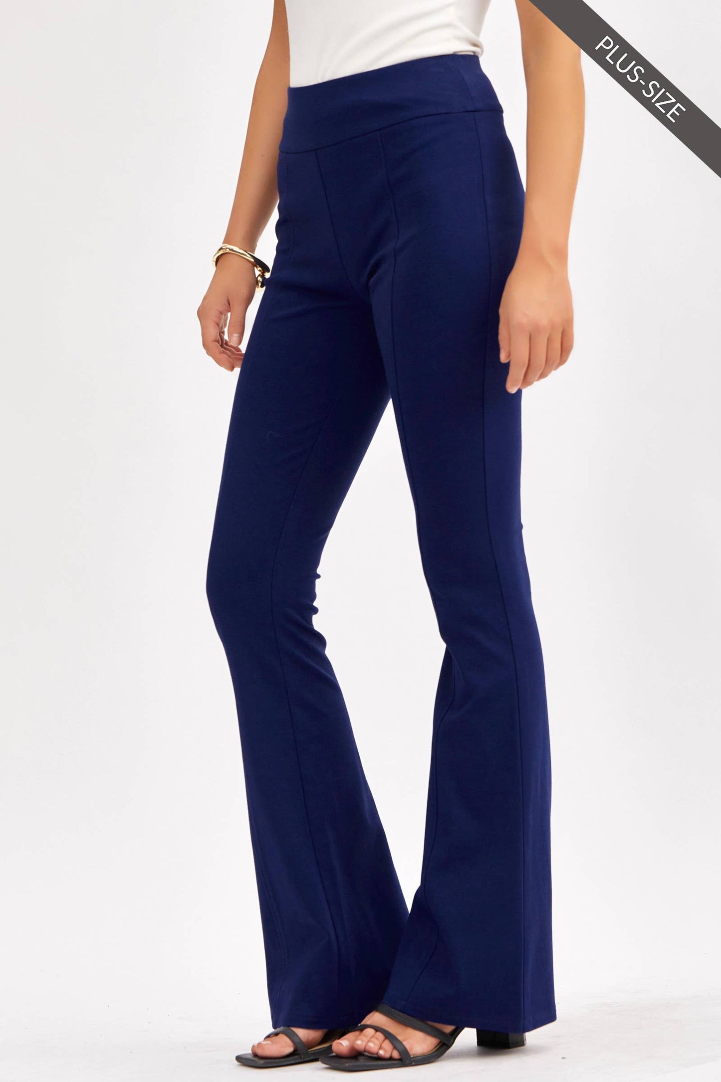 PLUS SIZE Magic High Waisted Kick Flare Pants