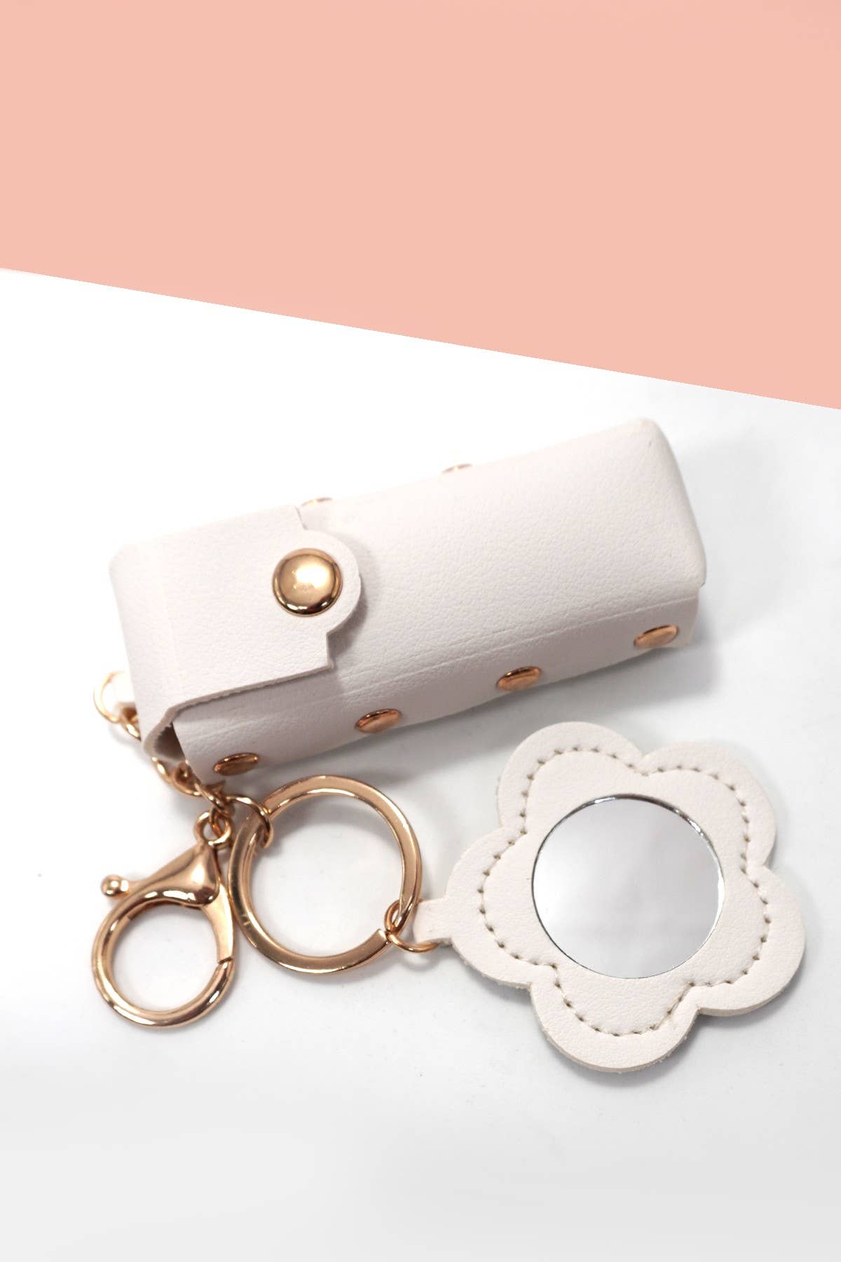 TRENDING VEGAN LEATHER LIP BAG CHARM KEYCHAINS | 40KC125