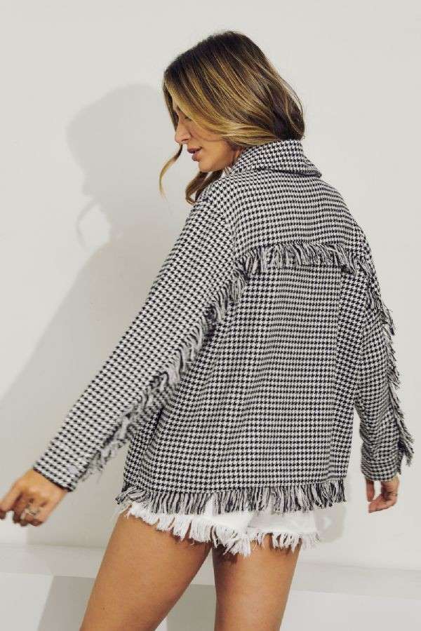 PLUS  STRIPE BUTTON DOWN SHIRT WITH POCKETS