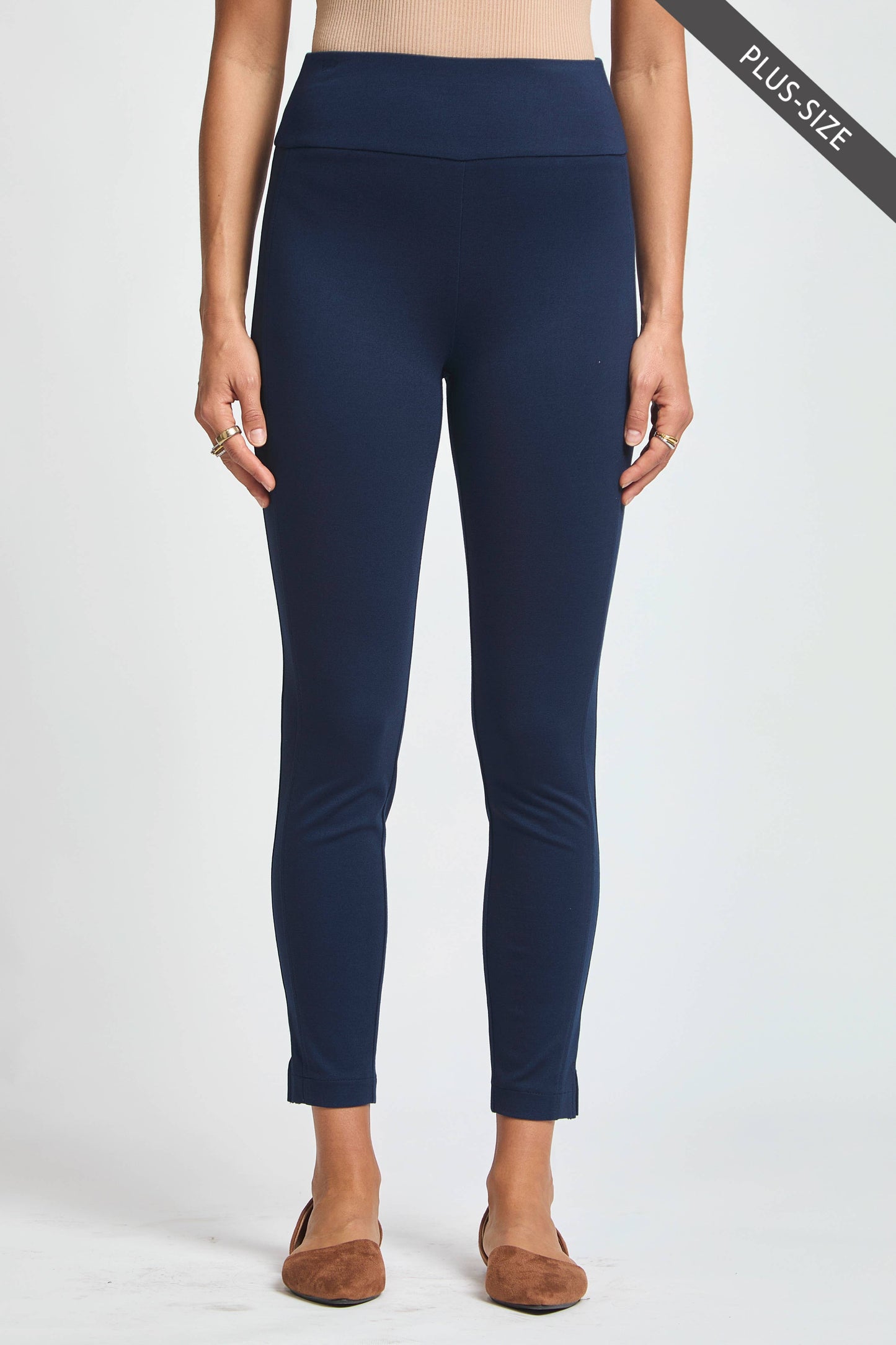 PLUS SIZE Magic High Waisted 28" Skinny Pants