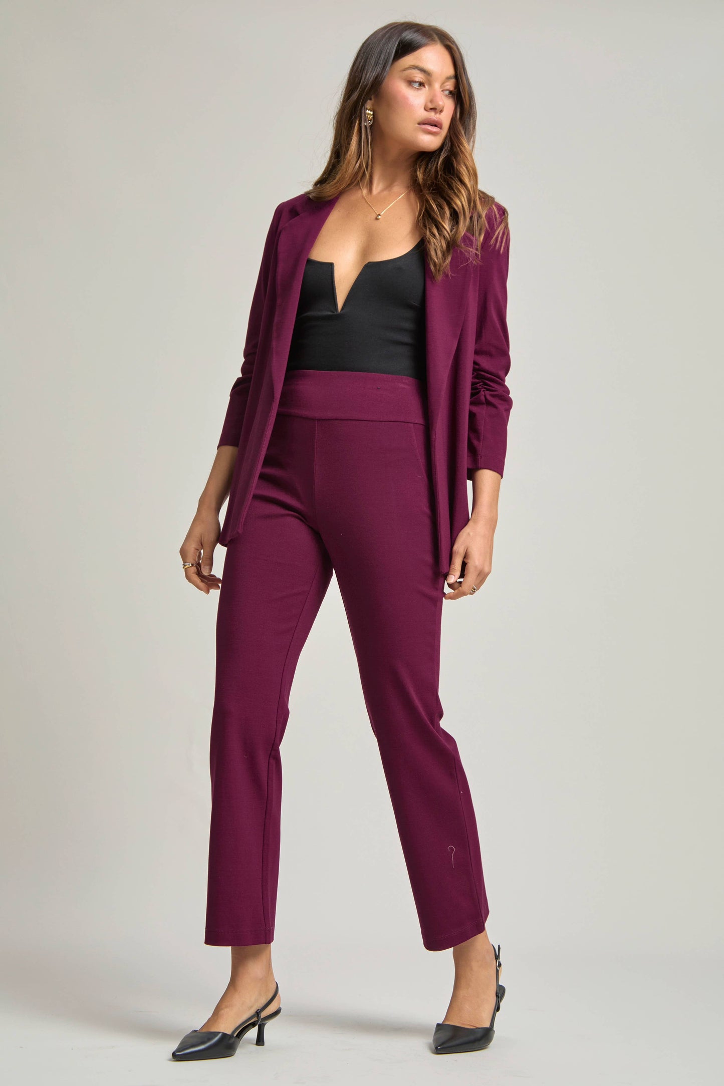 PLUS SIZE Magic 3/4 Sleeve Blazer