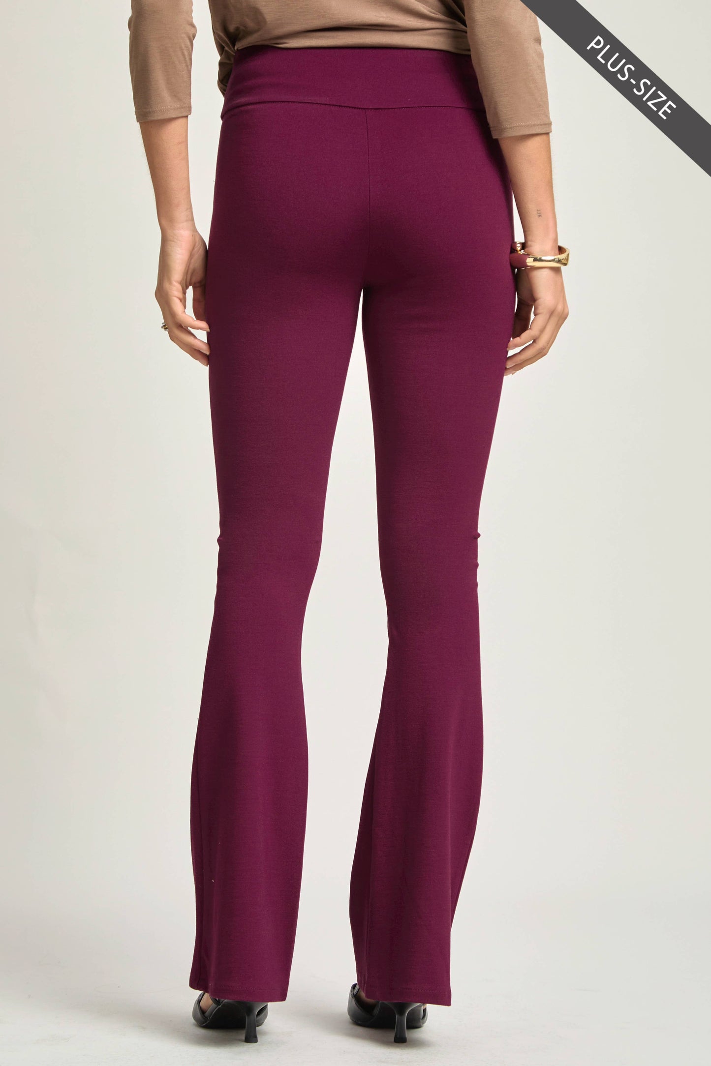 PLUS SIZE Magic High Waisted Kick Flare Pants