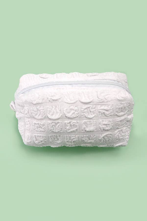 BUBBLE PUFFER MAKEUP COSMETIC POUCH BAG | 40P529