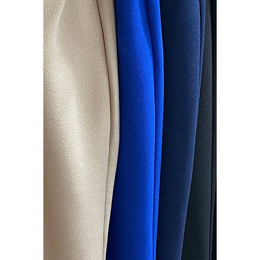PLUS SIZE STRAIGHT LEG TROUSER PANTS