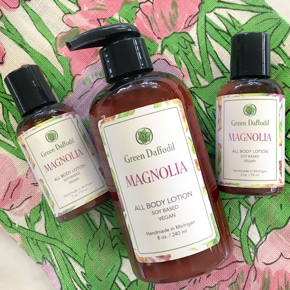 Magnolia Soy Lotion Pump Bottle