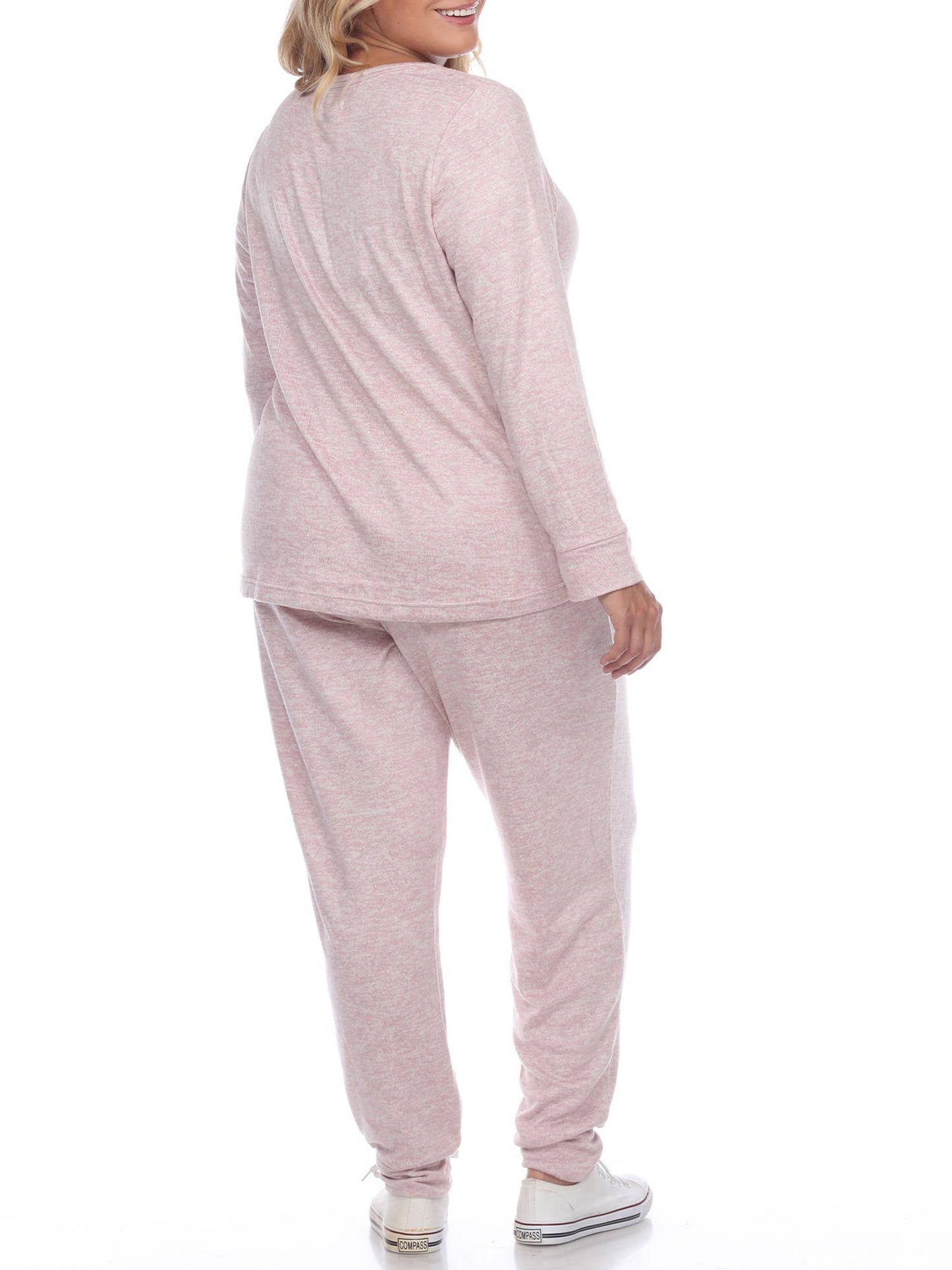 Plus Size 2 Piece Lounge Set