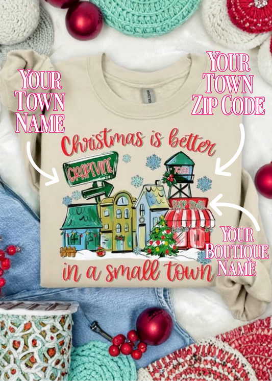 Christmas Small Town SAND CUSTOM