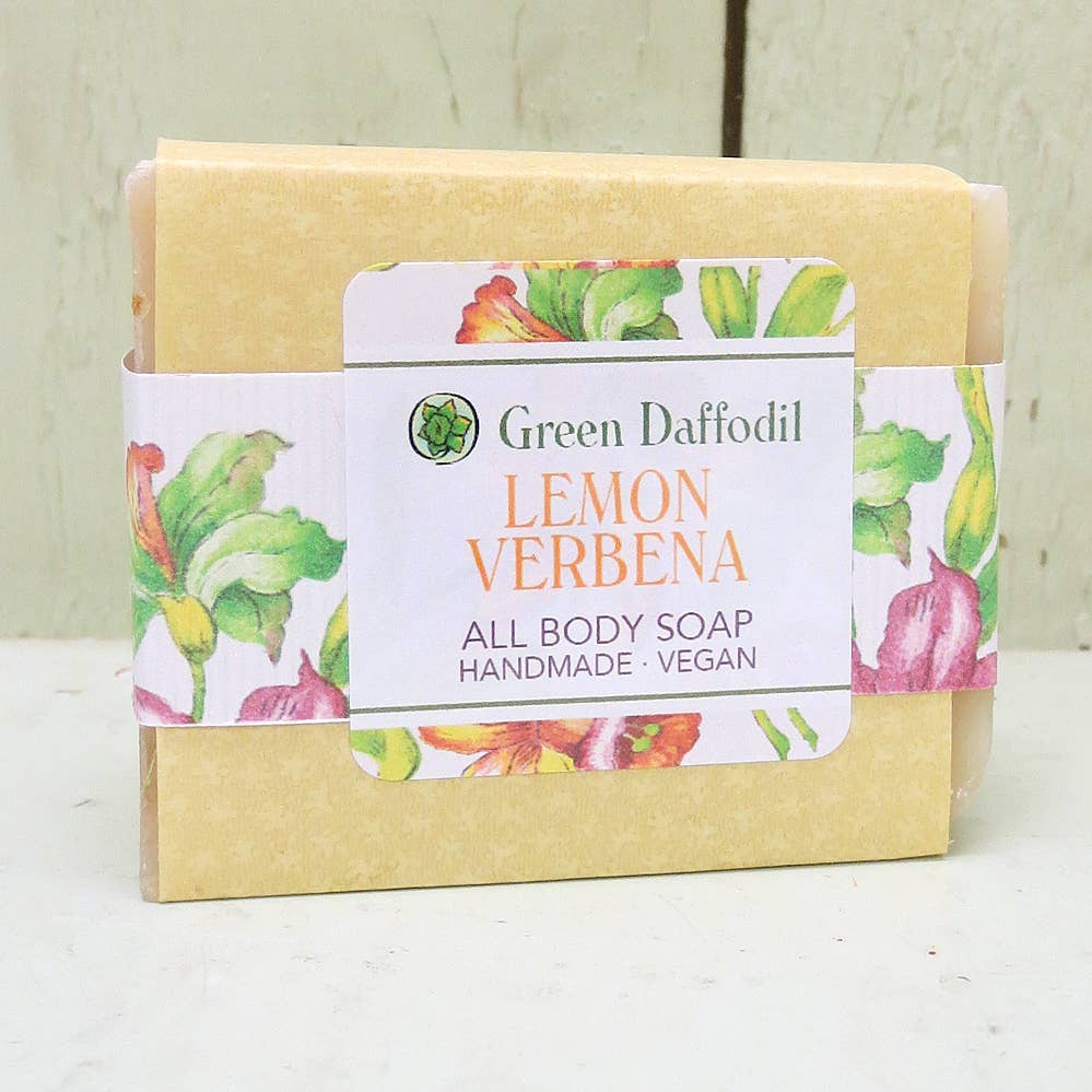 Lemon Verbena Natural Handmade Bar Soap - Citrus