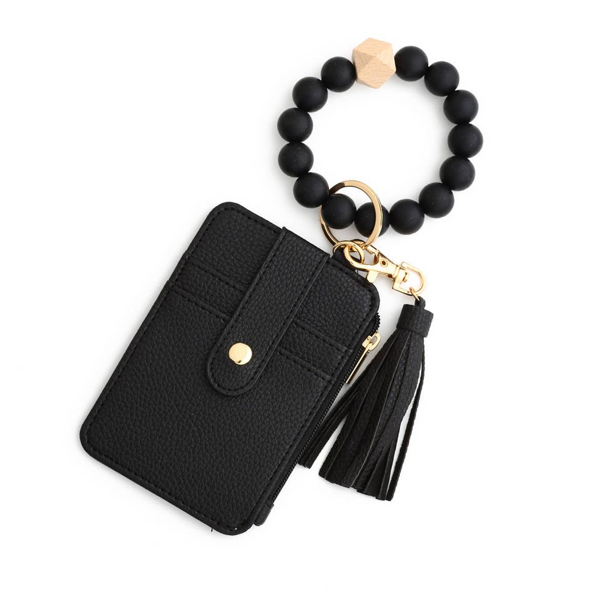 Silicone Wristlet Keychain Card Holder Wallet_CWMM10122