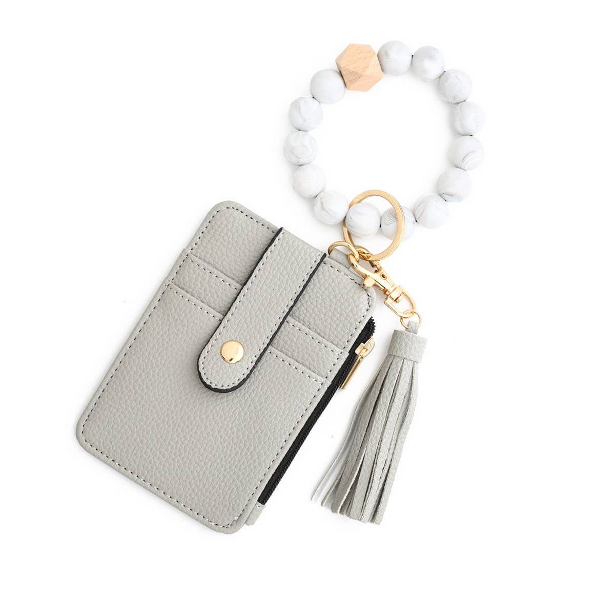 Silicone Wristlet Keychain Card Holder Wallet_CWMM10122