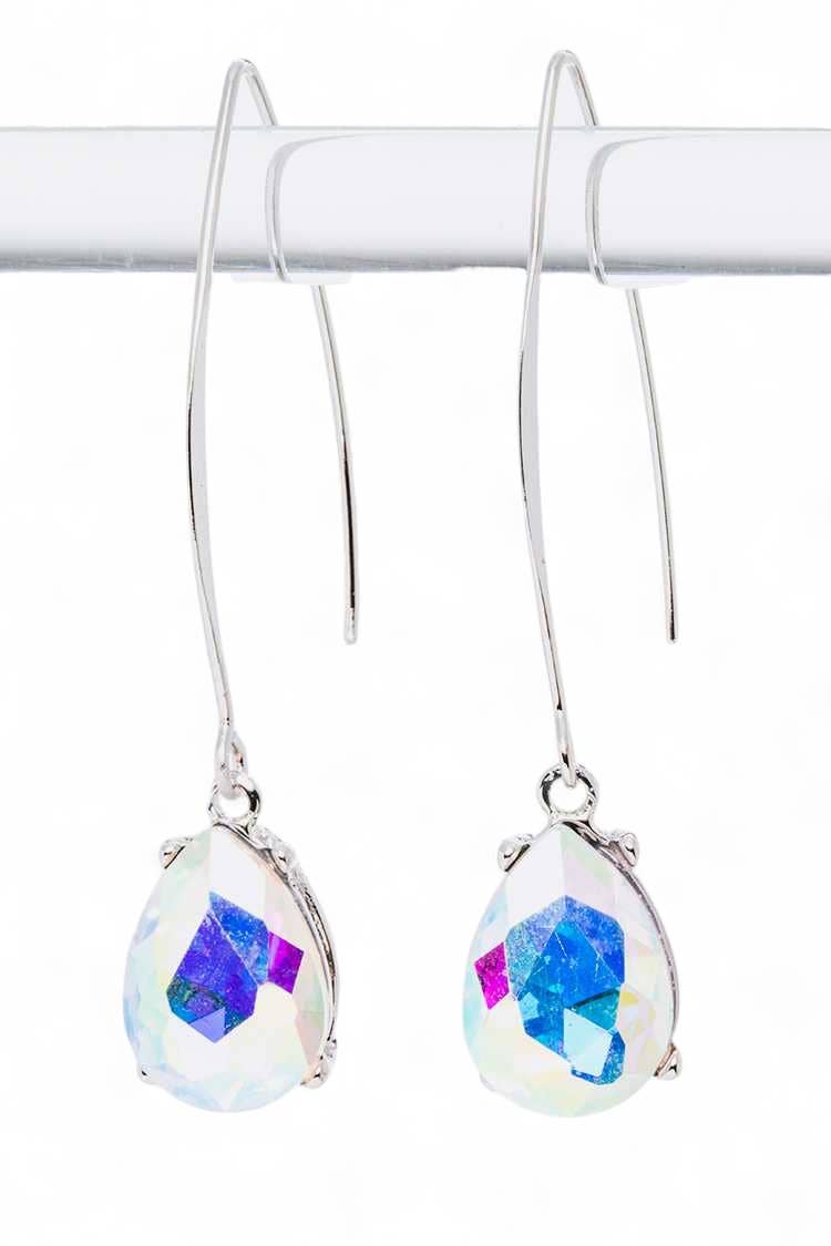 Euro Wire Teardrop Earrings