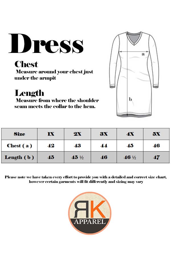 Plus Size V-Neck Dolman Sleeve Holiday Midi Dress