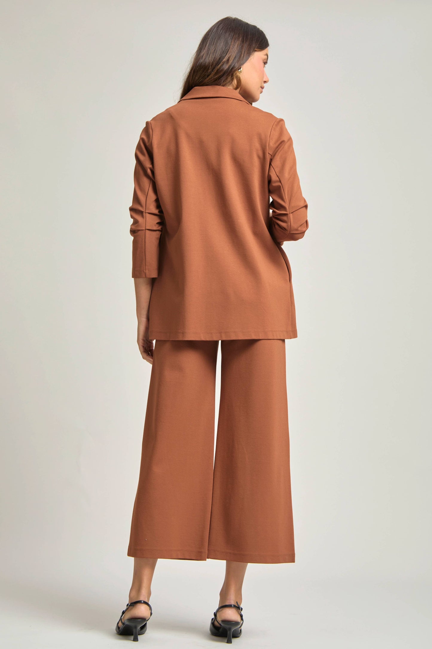 PLUS SIZE Magic 3/4 Sleeve Blazer