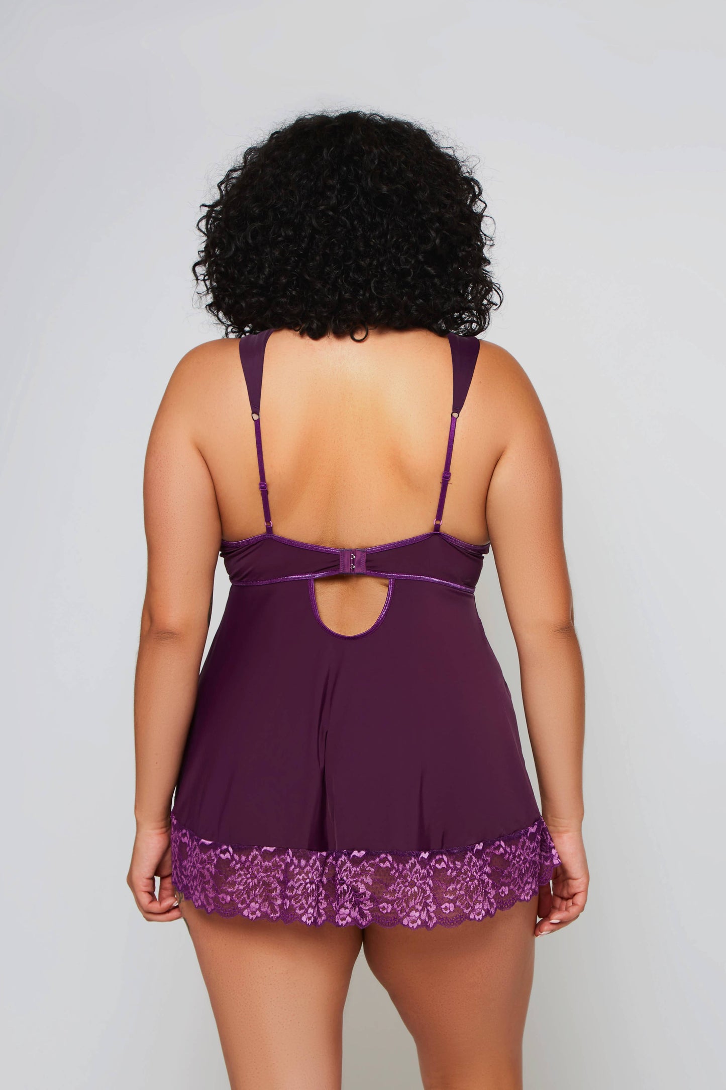 Best Seller! Plus Size Primrose Lace Babydoll Lingerie Set