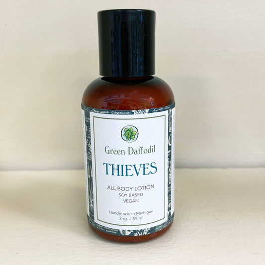 Thieves Mini Soy Lotion Bottle - Essential Oil Blend