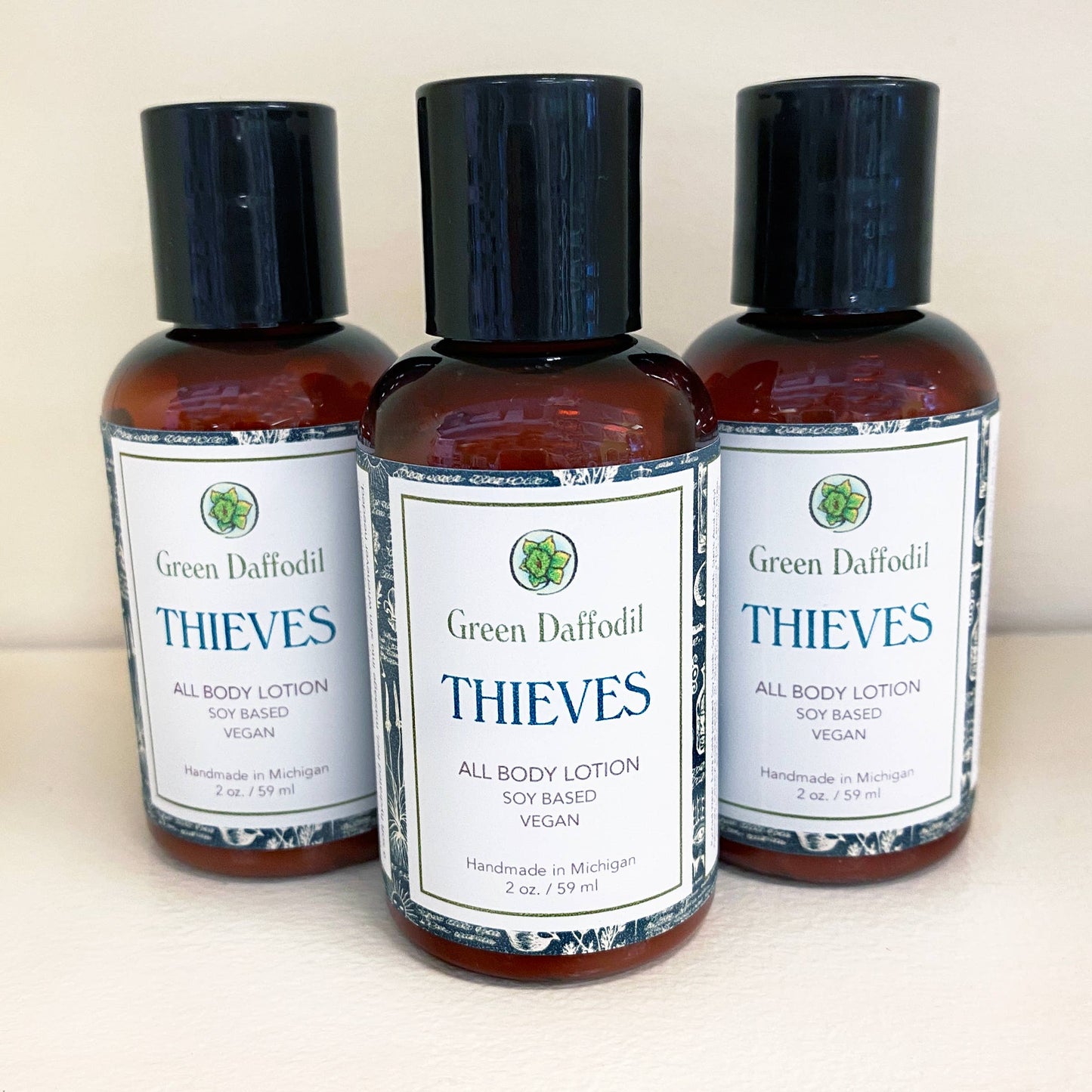 Thieves Mini Soy Lotion Bottle - Essential Oil Blend