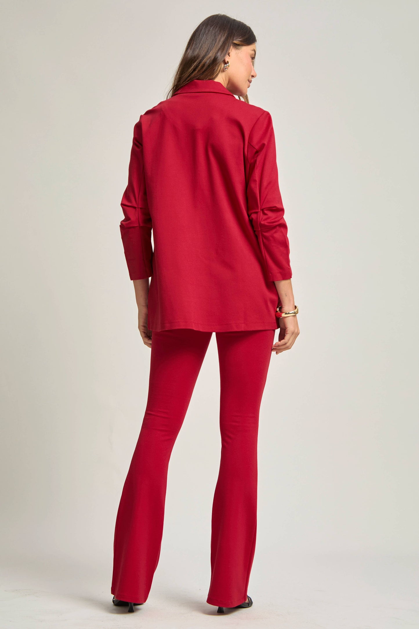 PLUS SIZE Magic 3/4 Sleeve Blazer