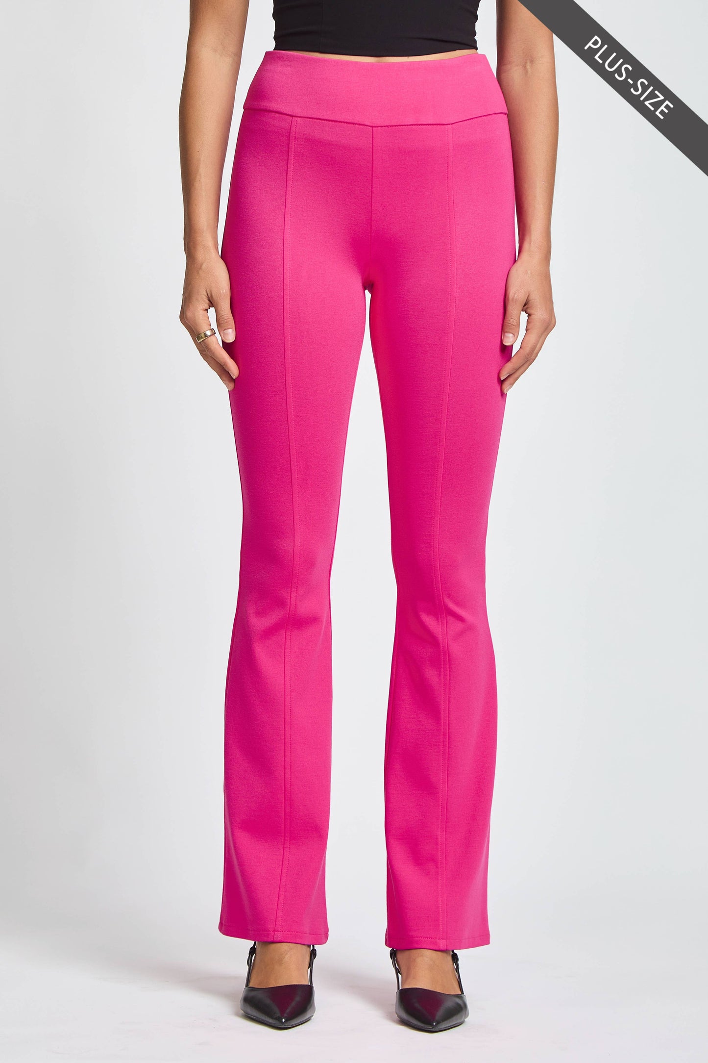 PLUS SIZE Magic High Waisted Kick Flare Pants